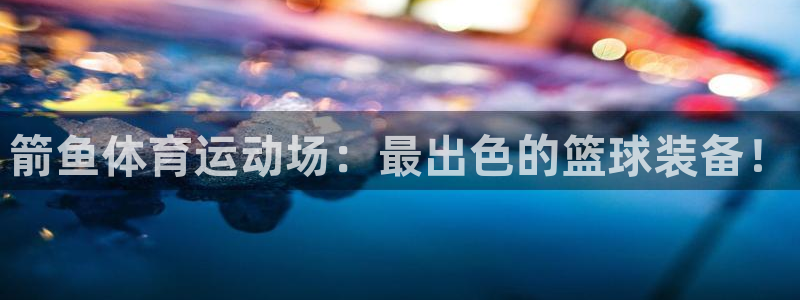 谈球吧体育官网：箭鱼体育运动场：最出色的篮球装备！